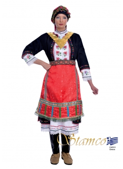 Παραδοσιακή Ενδυμασία της  Καρπάθου Κεντημένη Γυναικεία