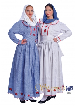 Παραδοσιακή Ενδυμασία Καρύστου - Εύβοια Γυναικεία