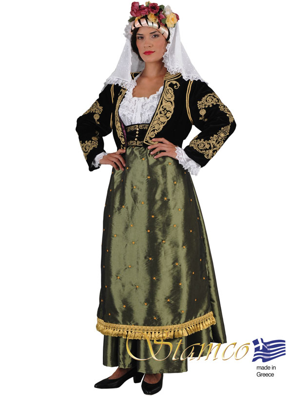 Παραδοσιακή Ενδυμασία Κερκυραια  Κεντημενη